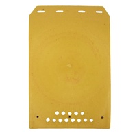 2 Pcs Premium Heavy Duty Molded Splash Mud Flaps Auto Front And Rear Fender Guard Small Size Random Pattern Delivery - Red thumbnail