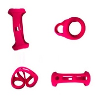 Protective Case for Jbl Flip4 Bluetooth Speaker - Portable Silica Gel - Red thumbnail