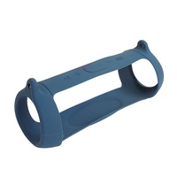 Portable Silicone Speaker Cover with Shoulder Strap & Carabiner for Jbl Charge 5 - Red thumbnail