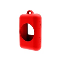 Protective Silicone Case for Insta360 one x X2 X3 with Rs Remote - Red thumbnail