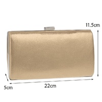 Square Party Handbag For Women Elegant Crossbody Bag For Banquets And Events - Silver thumbnail