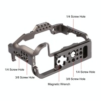 Canon Eos R5 / R6 Video Camera Cage Stabilizer - Handleless Bronze thumbnail