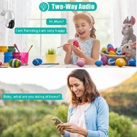 360 Degree Rotating Wifi Camera With Full Colour Two-Way Voice Motion Detection And 64Gb Tf Card thumbnail