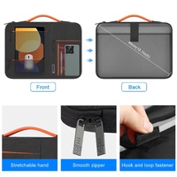 15.0 Laptop Sleeve Case for Macbook Samsung Thinkpad Sony Dell Alienware Chuwi Asus Hp - Zipper Briefcase Handbag 15.0-16.0 Laptops - Navy Blue thumbnail