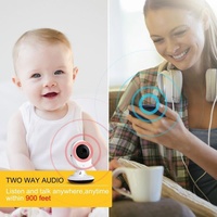 2.4 Wireless Baby Monitor With Night Vision & Two-Way Talk thumbnail