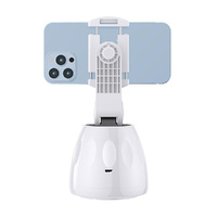 Smart Face Tracking Stabilizer 360-degree Gimbal - White thumbnail