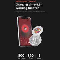 Wireless Bluetooth 5.2 Earphones with Anc & Enc Noise Reduction - White thumbnail