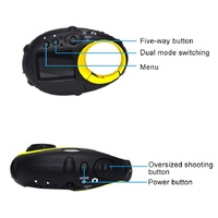 Mini Keychain Digital Camera for Kids - 5mp 1.5 Screen Gift - Yellow thumbnail