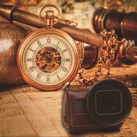 Genuine Leather Protective Case for Gopro Hero4 with Litchi Texture and Sling thumbnail