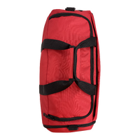 38L FIB Sports Duffle Bag Duffel Gym Canvas Travel Foldable - Red thumbnail