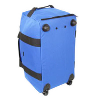 60L FIB Wheeled Travel Duffle Duffel Bag Luggage - Medium (Blue) thumbnail