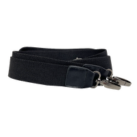 FIB Byron Cotton Canvas Overnight Bag Travel Luggage Duffle Duffel - Black thumbnail