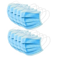 100x Disposable Surgical Face Mask Dust Mouth Guard 3 Ply Air Purifying thumbnail