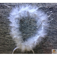 ANGEL HEADBAND Fairy Halo Hair Hoop Costume Dress Up Party Xmas Headpiece thumbnail