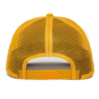 Goorin Bros Trucker Animal Farm Baseball Hat Cap - Roofed Lizard Yellow thumbnail