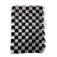CHECKERED BUNTING FLAG Race Car Chequered Flag Banner Hanging Decoration Rectangular - 32.4 Metres thumbnail