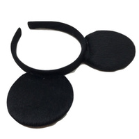 Mickey Minnie Mouse Headband Costume Halloween Party Hair Head Band - Black thumbnail