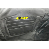 FIB Crossbody Shoulder Bag RFID Blocking Travel Wallet Strap - Black thumbnail