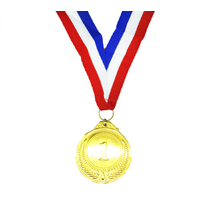 Set of 3 Gold Silver Bronze Medals Sports Day Awards School Events Olympics Parties thumbnail