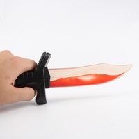 Fake Plastic BLOOD KNIFE Costume Party Vampire Joke Bleeding Halloween Party Scary thumbnail