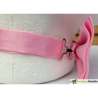 Mens BOW TIE Wedding Tuxedo Formal Bestman Necktie Classic Plain Party  - Light Pink thumbnail