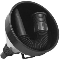 2x Car Auto Motorcycle Plastic Flexible Spout Gas Oil Water Fuel Funnel Tool Kit thumbnail