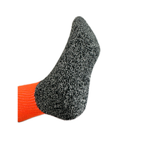 1 Pair Woolen Thermal HI VIS SOCKS Workwear Work Safety High Visibility - Orange - 6-11 thumbnail