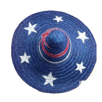 Mexican SOMBRERO Hat w Australian Aussie Flag Design Party Costume 55cm thumbnail