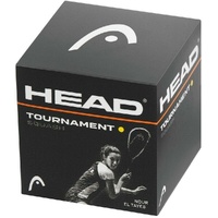 HEAD Tournament Squash Ball Advanced Training Competition Bulk Dozen - 12 Balls thumbnail