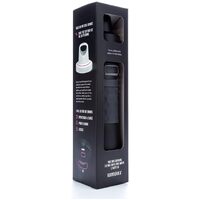 Kambukka Etna Water Bottle Insulated Travel Drink Sports Tumbler -  Black Steel thumbnail