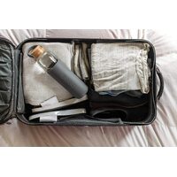 Soma Eco Bamboo Glass Water Bottle Grey 740ml BPA Free thumbnail