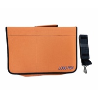 Pen Holder Folder Holds 120 Pens w Strap Collector Stationary Organizer Organiser thumbnail