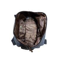 FIB 52cm Canvas Travel Duffle Bag Casual Duffel - Black thumbnail