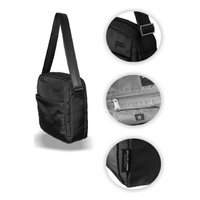 Futura Australia City Vertical Crossover Bag - Black thumbnail