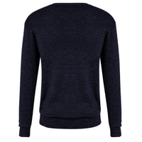 Mens Advatex Varesa Wool Pullover Jumper Cardigan - Navy - M thumbnail