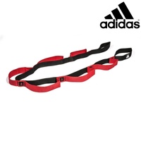 2pc Set Adidas Stretch Assist Band Looped + Yoga Strap 2.5m Long Adjustable Belt thumbnail