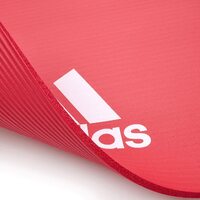 Adidas Fitness Mat 7mm Exercise Training Floor Gym Yoga Judo Pilates  - Red thumbnail