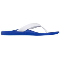 ARCHLINE Orthotic Thongs Arch Support Shoes Footwear Flip Flops Orthopedic - Blue/White - EUR 43 thumbnail