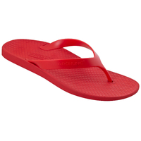 ARCHLINE Orthotic Thongs Arch Support Shoes Footwear Flip Flops Orthopedic - Red/Red - EUR 41 thumbnail