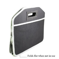 Deluxe Collapsible Car Boot Organiser with Cooler Bag Trunk Storage Bag Folding thumbnail
