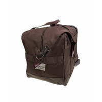 44L Foldable Duffel Bag Gym Sports Luggage Travel Foldaway School Bags - Rust thumbnail