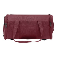28L Travel Foldable Duffel Bag Gym Sports Luggage Foldaway School Bags - Maroon thumbnail
