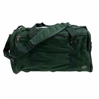 44L Travel Foldable Duffel Bag Gym Sports Luggage Travel Foldaway D-Zip Top School Bags - Bottle Green thumbnail