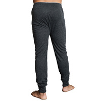 Mens Merino Wool Blend Long John Thermal Pants Underwear Thermals Warm Winter - Black thumbnail