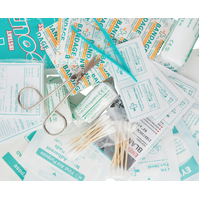 6x 210PCS EMERGENCY FIRST AID KIT Medical Travel Set Workplace Office ARTG BULK thumbnail
