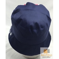 AUSTRALIA FLAG BUCKET HAT Adult Australian Day Aussie Summer Sun Cap Brim thumbnail
