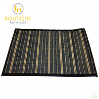 BAMBOO PLACEMAT Dinner Table Decor Party Natural Party 45x30cm Place Mat thumbnail