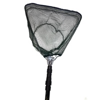 Telescopic Fishing Landing Net Rod Adjustable Foldable Pole Fish Catch & Release thumbnail