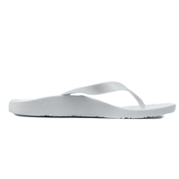ARCHLINE Flip Flops Orthotic Thongs Arch Support Shoes Footwear - White/White - EUR 45 thumbnail
