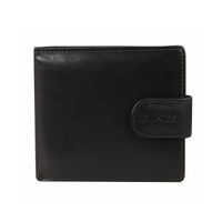 DENTS WALLET Genuine Italian LEATHER Mens Credit Card Holder Bifold GIFT BOX - thumbnail